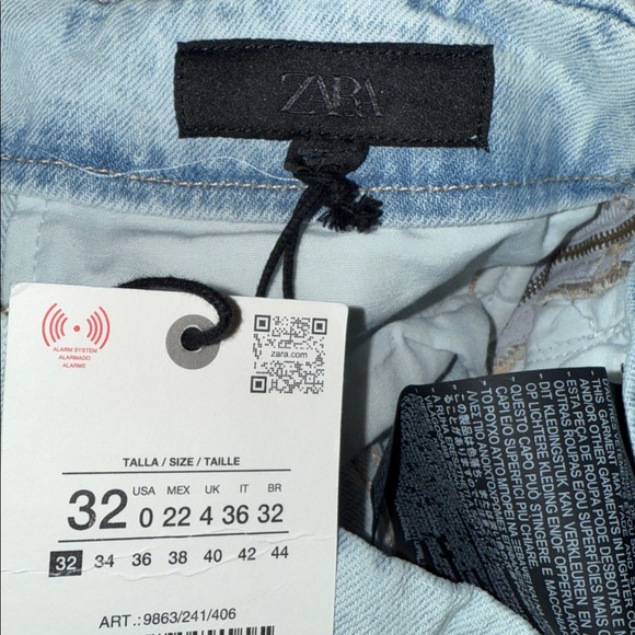 Zara Collection High Waisted Balloon Denim Jeans - Picture 9 of 16